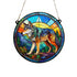 Wolf Stained Glass Effect Suncatcher